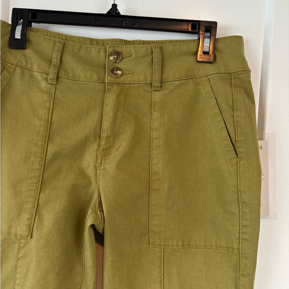 CAbi Trooper Pants Size 4 Moss Green Style #6479 - Picture 8 of 14